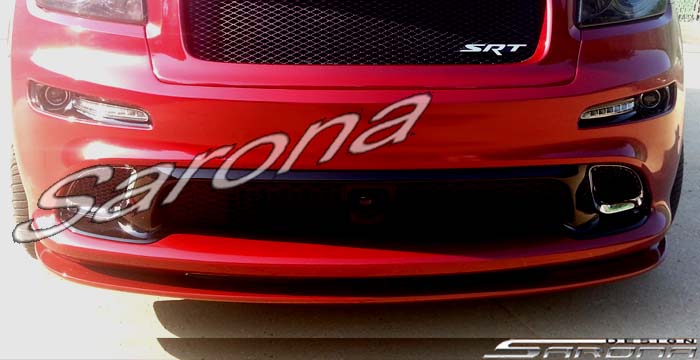 Custom Jeep Grand Cherokee  SUV/SAV/Crossover Front Add-on Lip (2011 - 2016) - $290.00 (Part #JP-001-FA)